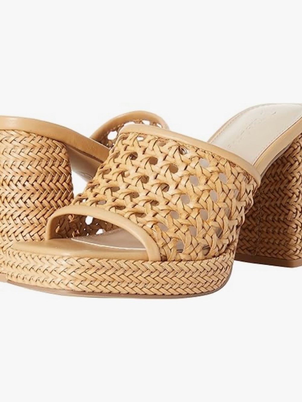 The Drop - Woven Platform Sandal Size 8.5